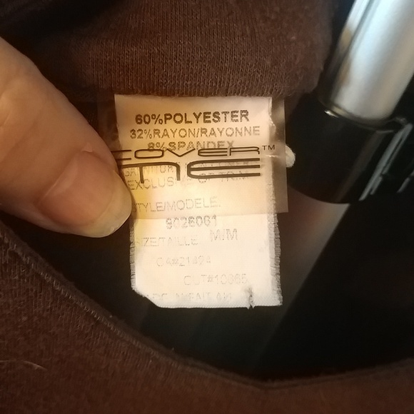 10/$10    Cover Me Brown Dress M - Picture 2 of 5